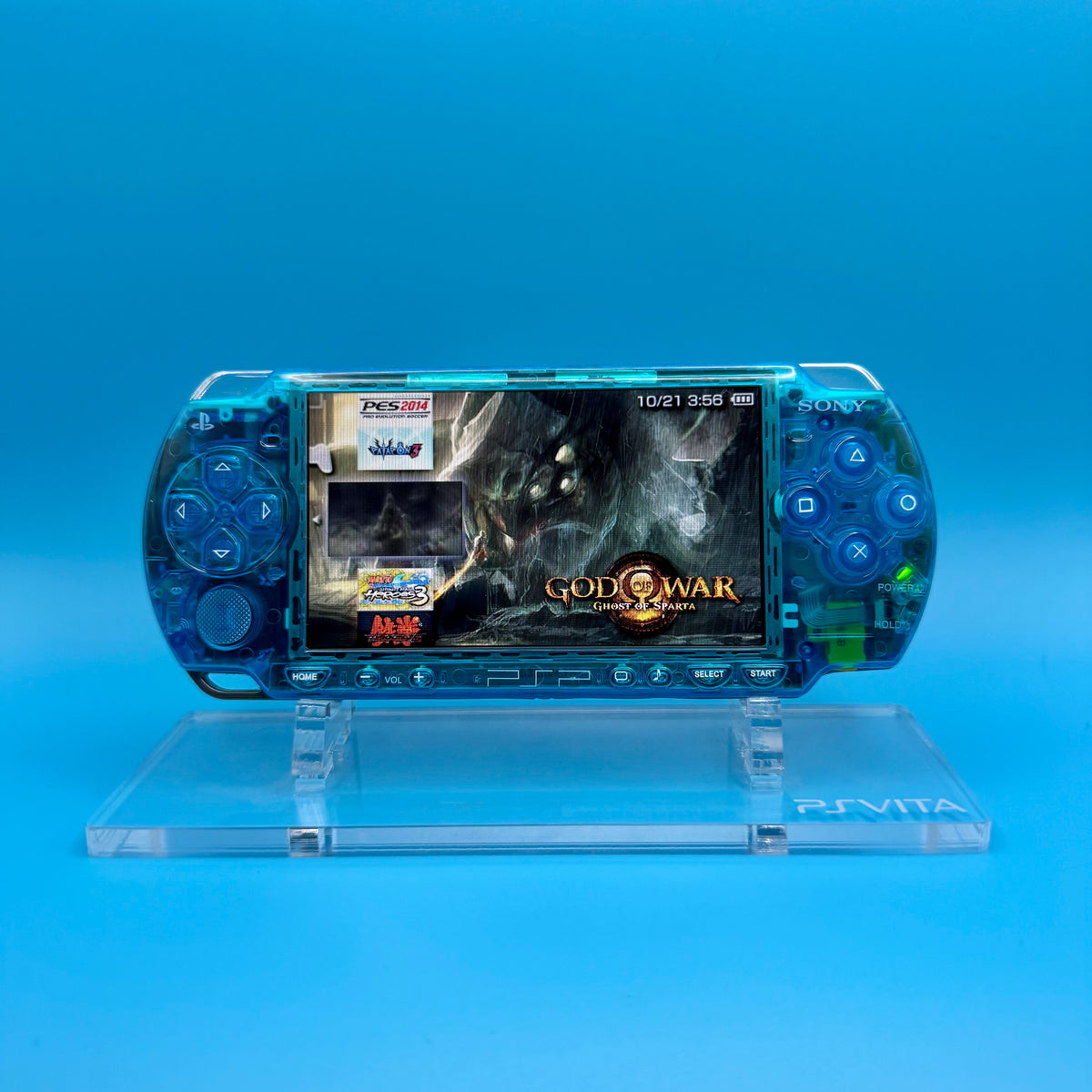 Sony PSP 3000 — Blue Console