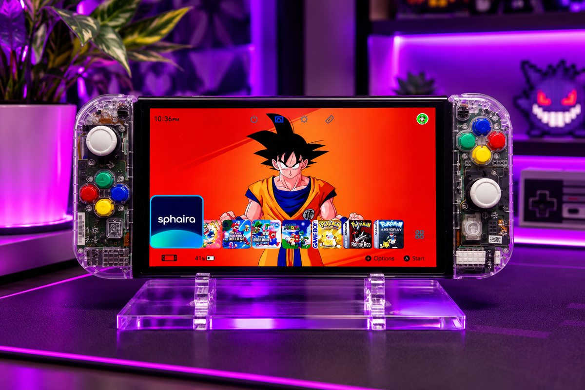 Nintendo Switch OLED - Clear