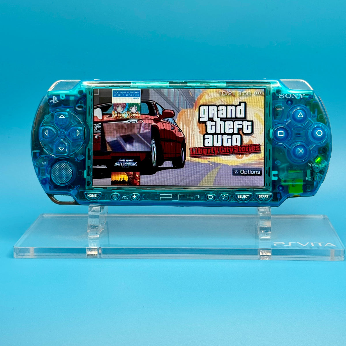 Sony PSP 3000 — Blue Console