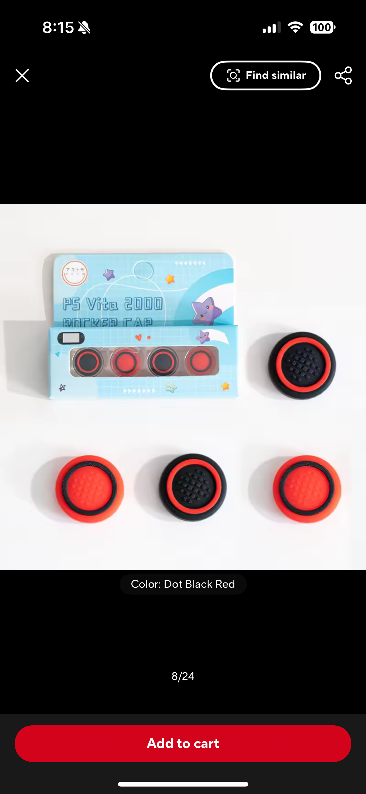 PSVita Thumb Stick Grips