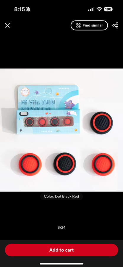PSVita Thumb Stick Grips
