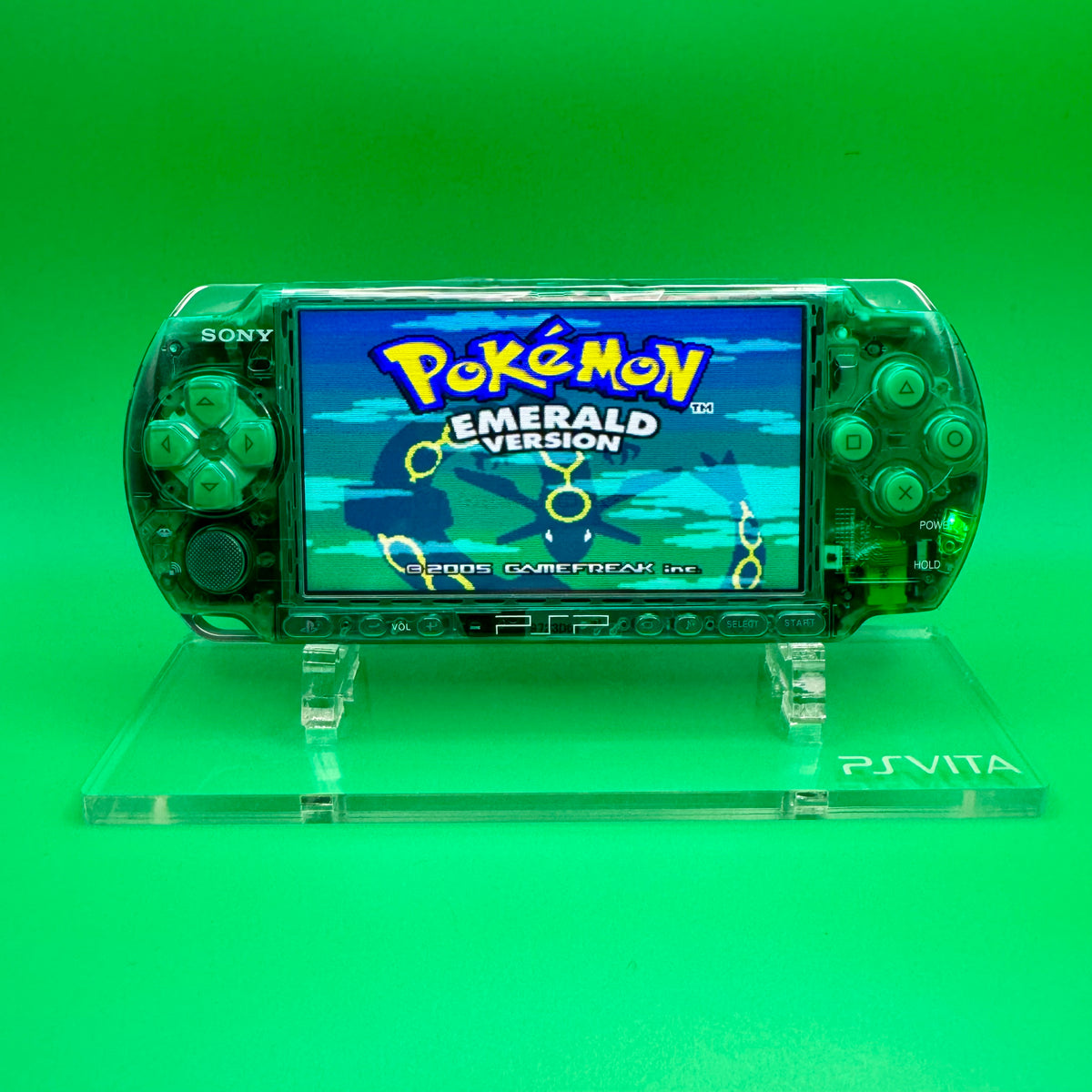 Sony PSP 3000 — Green Console