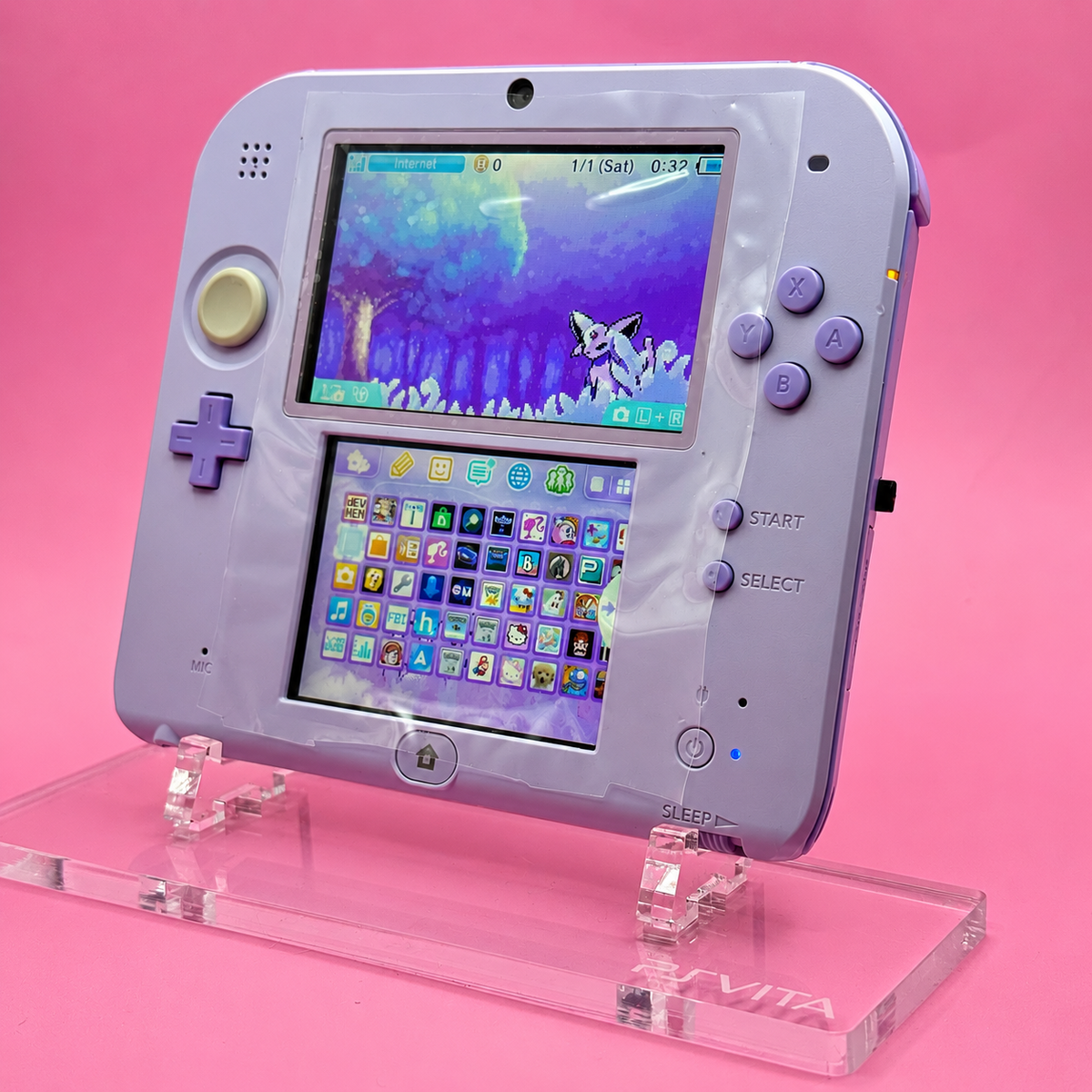 Nintendo 2DS — Lavender Console