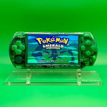 Sony PSP 3000 — Green Console