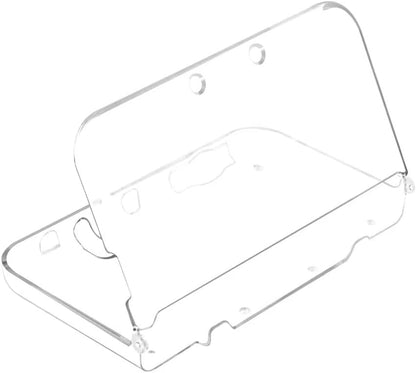 Clear plastic license plate holder on a white background