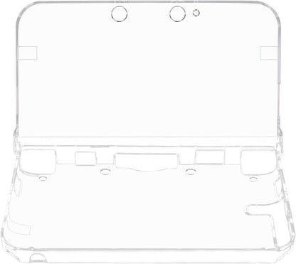 Clear plastic case with cutouts for a product on a white background