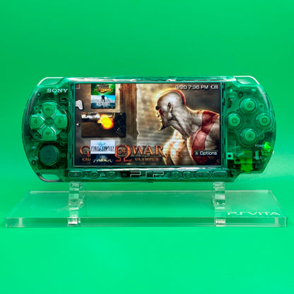 Sony PSP 3000 — Green Console