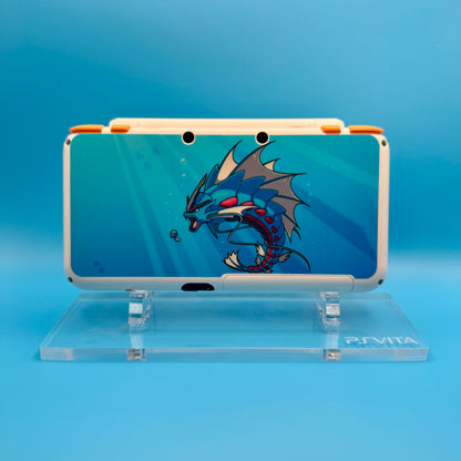 Nintendo 2DS XL — Custom Vinyl Skin Blue Gyara