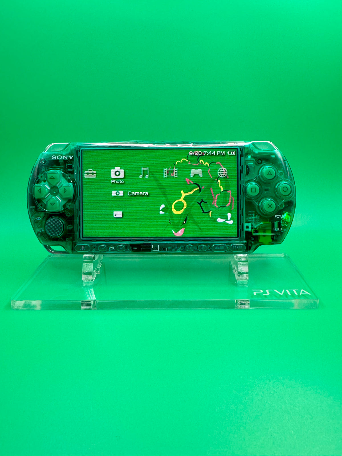Sony PSP 3000 — Green Console