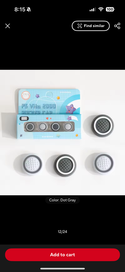 PSVita Thumb Stick Grips