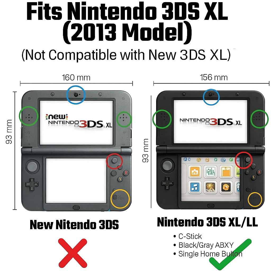 Nintendo 3dsxl  compatible 