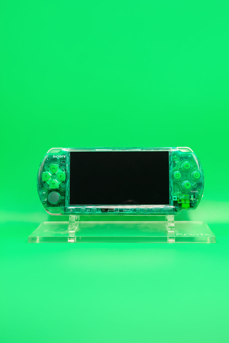 Sony PSP 3000 — Green Console