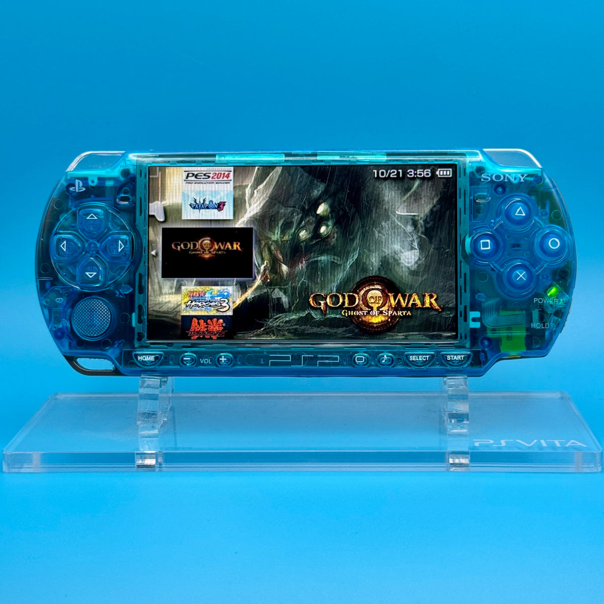 Sony PSP 3000 — Blue Console