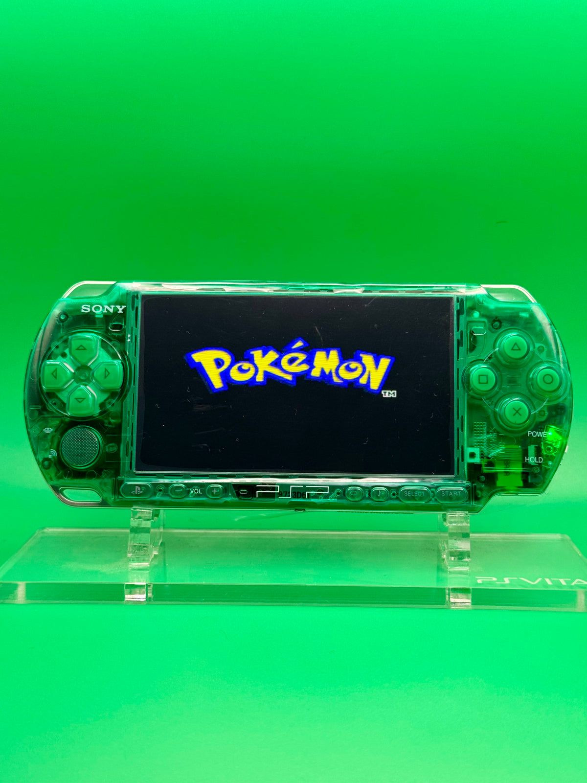 Sony PSP 3000 — Green Console