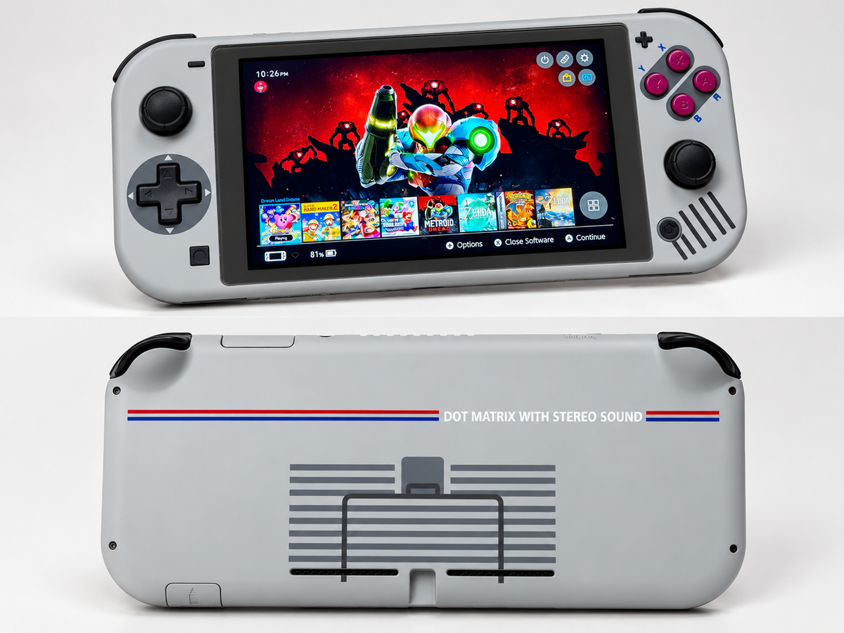 Nintendo Switch Lite — Custom Shell