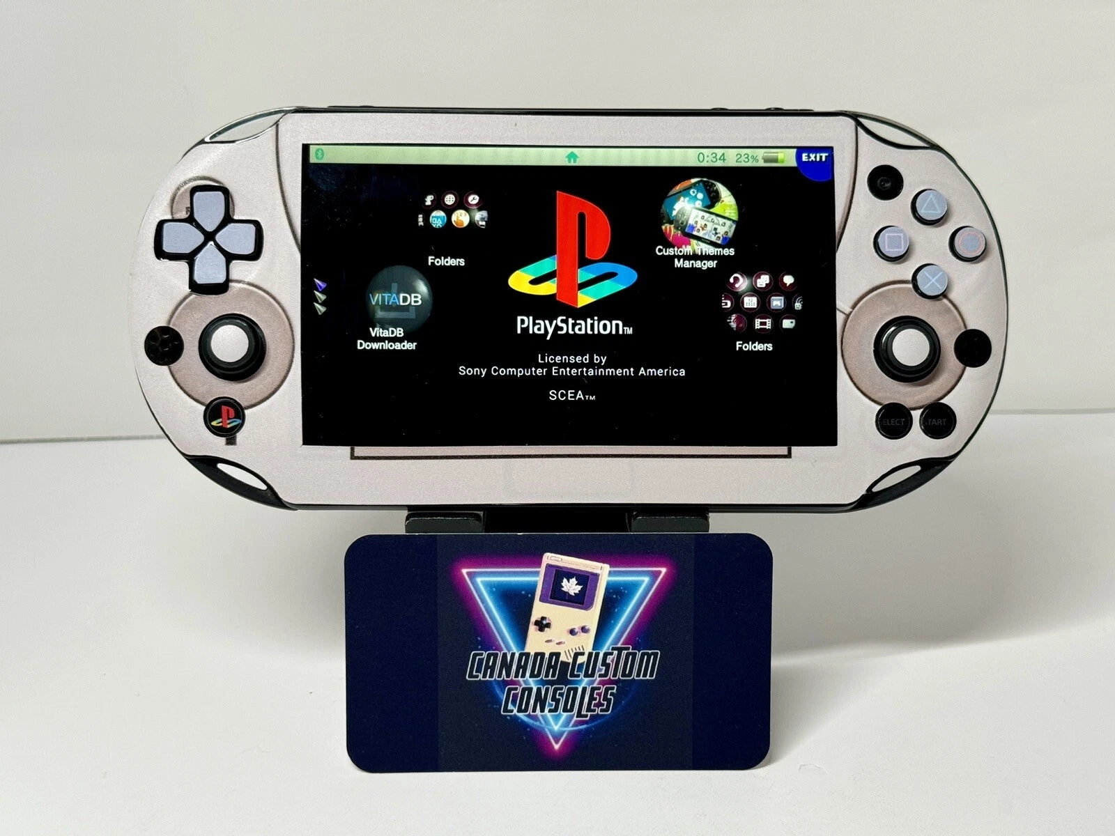 ps vita console ps1 theme skin 